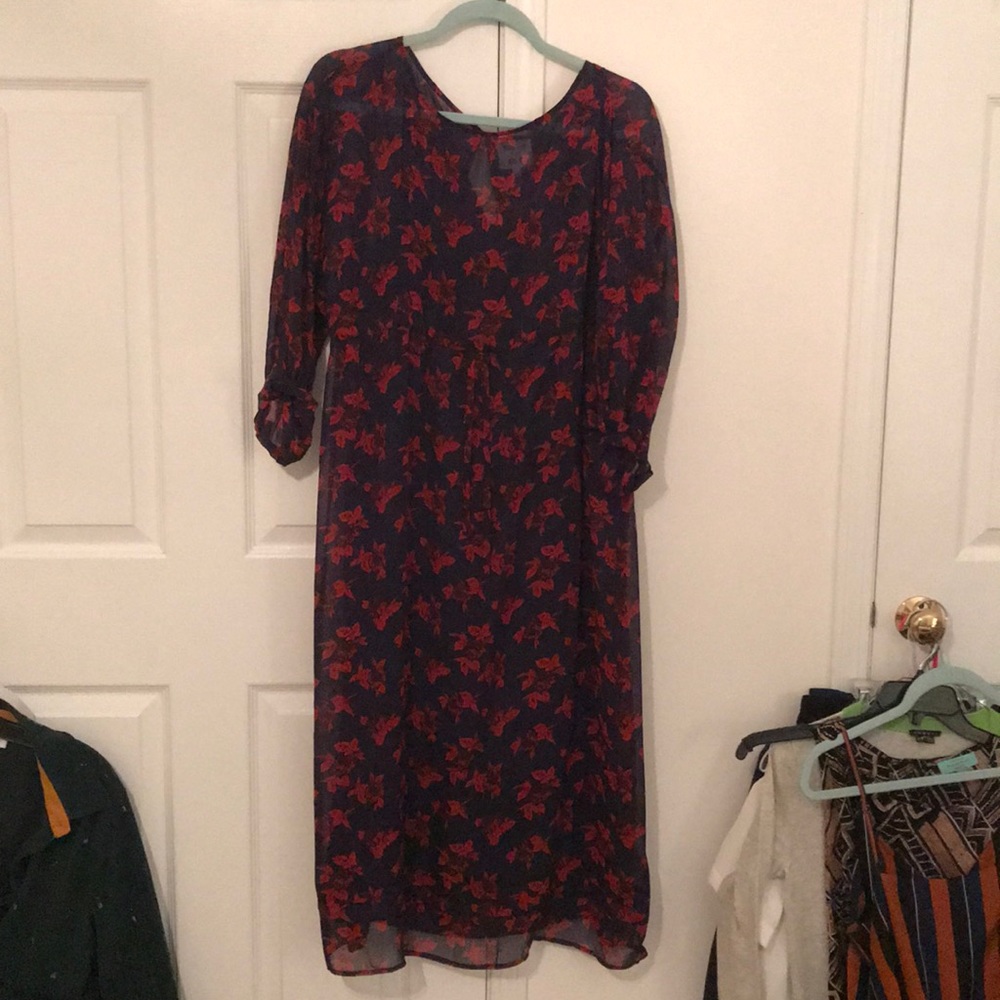Madewell No. 6 Floral Maxi Dress